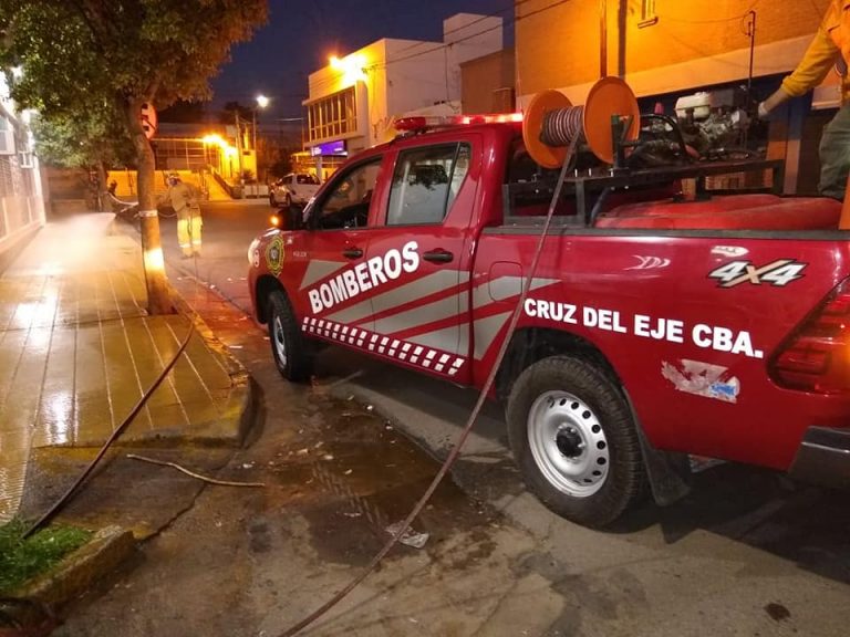 Cruz del Eje: Se confirman casos de coronavirus en bomberos