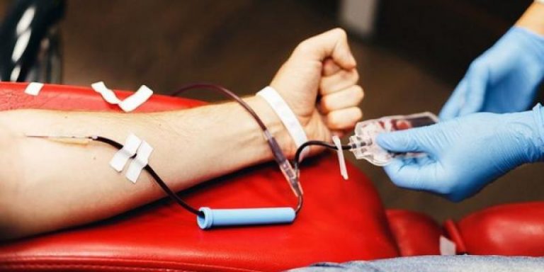 Por la pandemia bajo el porcentaje de donantes de sangre