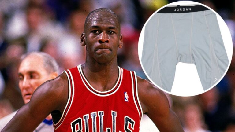 Michael Jordan da para todo: compraron en una subasta el calzoncillo que más usó