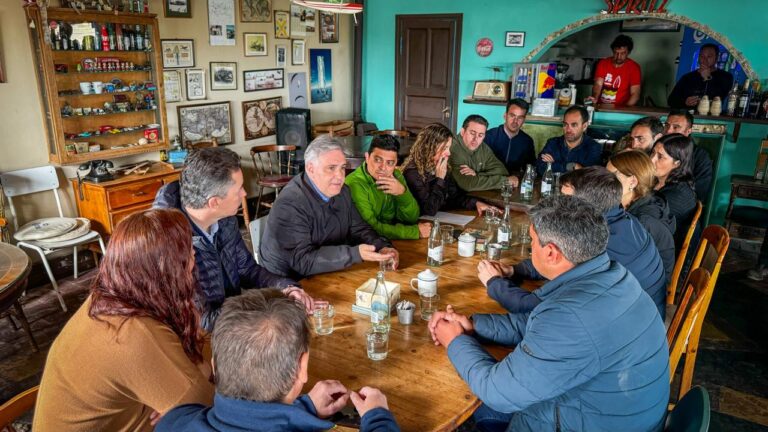 Incendios. Llaryora garantizó fondos para el combate y para la reconstrucción