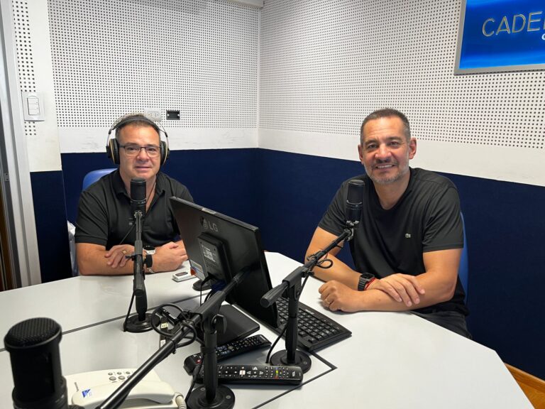 Miguel Siciliano visitó el noroeste de Córdoba y paso por los estudios de Cadena Centro FM