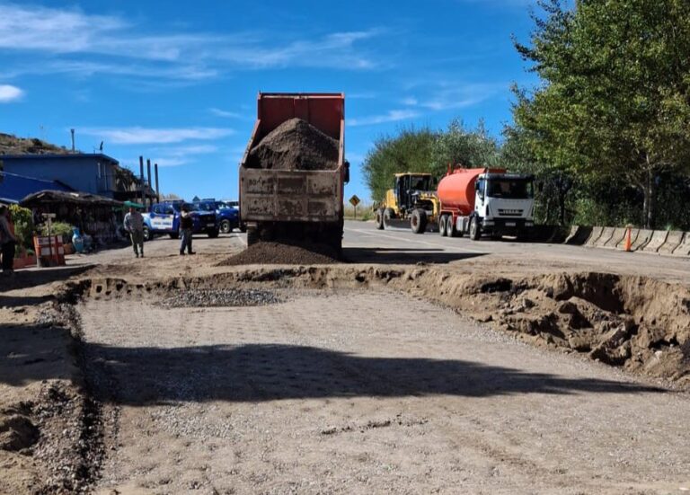 Altas Cumbres: Se habilitó media calzada para la circulación de vehículos