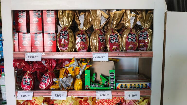 ¿A cuánto se consiguen los huevos de Pascua en Cruz del Eje?