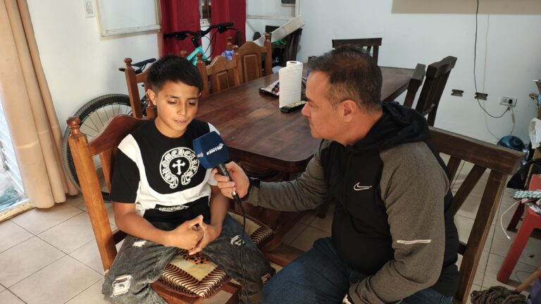 Alejo, el niño de Villa de Soto que emocionó: compitió con una bici armada por él y salió segundo