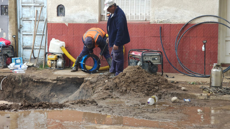 Cruz del eje: culminaron las reparaciones y comienza a normalizarse el servicio de agua