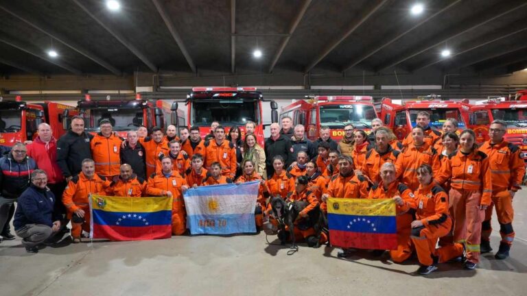 Prunotto celebró el regreso heroico de la Brigada USAR ARG-10 Córdoba: “Un orgullo que trasciende fronteras”