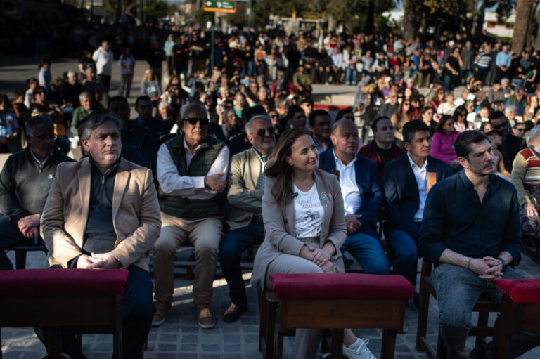 Prunotto participó en Cruz del Eje de la proclamación del Santuario Diocesano Nuestra Señora del Carmen